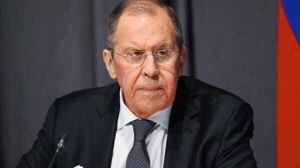 Sergueï Lavrov donne une conférence de presse sur la sécurité européenne - Sputnik Afrique