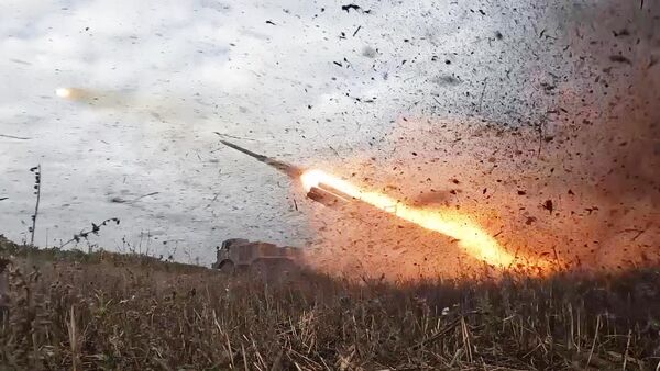 Des tirs de missile contre les installations du commandement militaire ukrainien, fin novembre 2022 - Sputnik Afrique