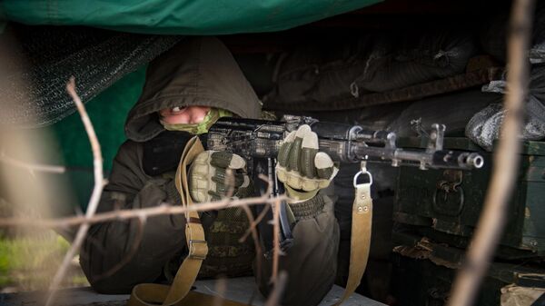 Un soldat russe dans la région de Zaporojié - Sputnik Afrique
