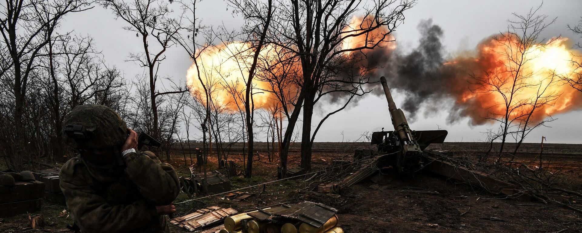 Des tirs d'artillerie russe dans la région de Zaporojié - Sputnik Afrique, 1920, 23.12.2022