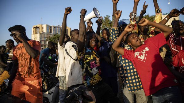 Manifestation au Burkina Faso (archives) - Sputnik Afrique