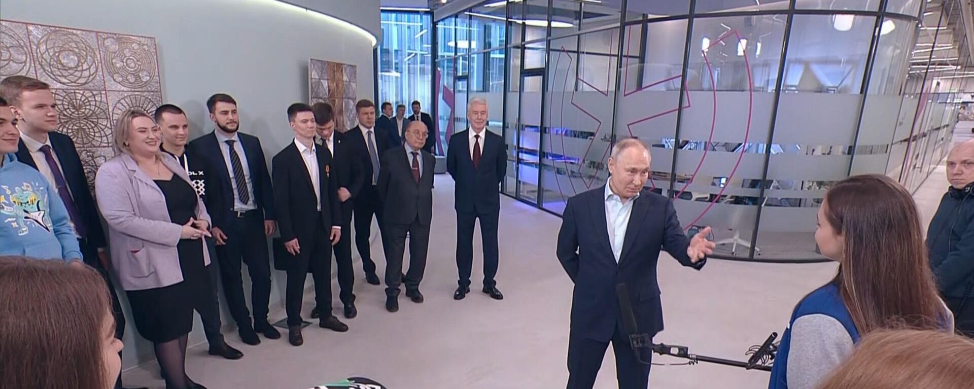 Vladimir Poutine a échangé avec des jeunes de l'Université d'Etat de Moscou, le 25 janvier 2023 - Sputnik Afrique, 1920, 25.01.2023