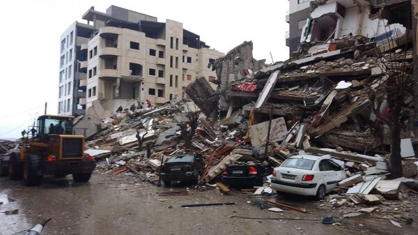 Conséquences du séisme à Alep, Syrie, 6 février 2023 - Sputnik Afrique