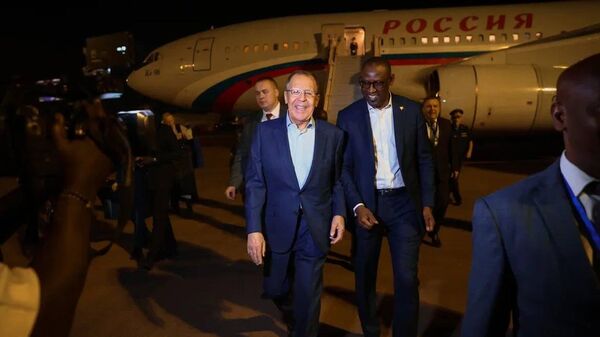 Sergueï Lavrov s’est rendu en visite officielle au Mali, 7 février 2023 - Sputnik Afrique