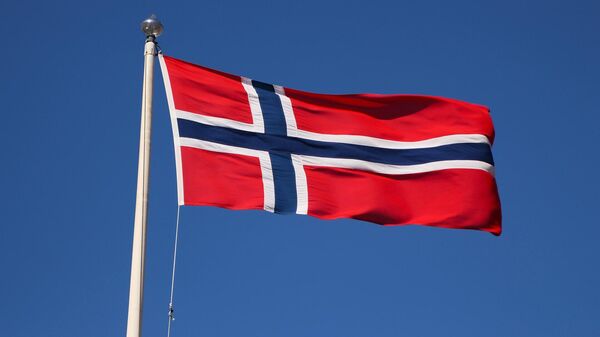 Le drapeau norvégien  - Sputnik Afrique