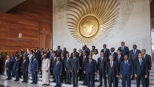 Les représentants des pays membres de l'Union africaine, lors de son 36e sommet à Addis Abeba, le 18 février 2023 - Sputnik Afrique