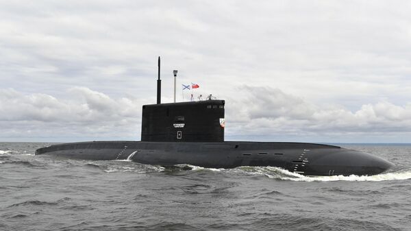 Le sous-marin diesel-électrique Petropavlovsk-Kamtchatsky de la flotte du Pacifique  - Sputnik Afrique