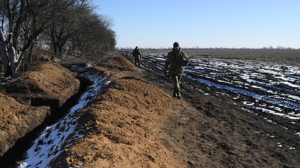 Militaires russes dnas le Donbass - Sputnik Afrique