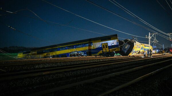 Déraillement d'un train aux Pays-Bas, entre La Haye et Amsterdam - Sputnik Afrique