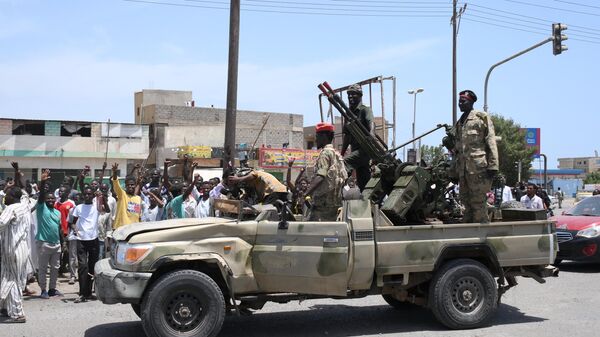 Troops in the city of Port Sudan - Sputnik Africa