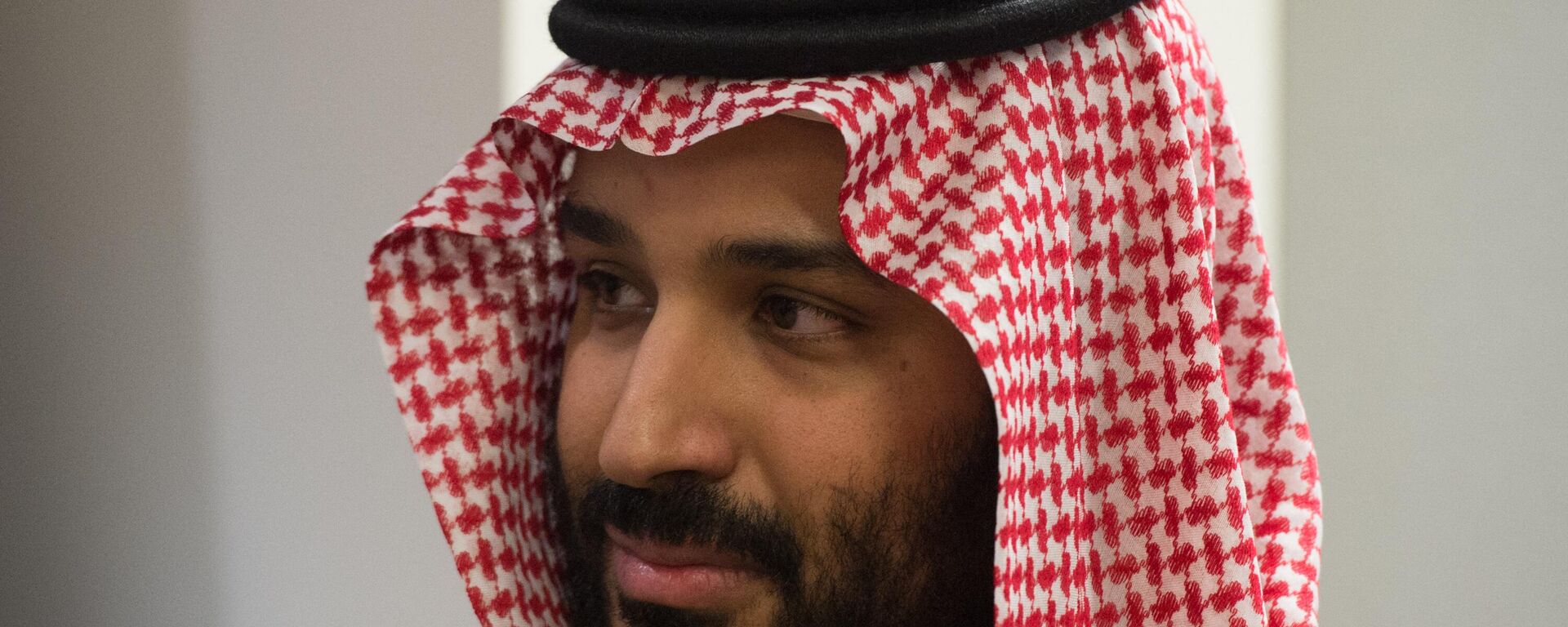 Prince Mohammed bin Salman Al Saud, Crown Prince, Kingdom of Saudi Arabia,  attends a meeting with the United Nations Secretary-General Antonio Guterres (out of frame) at the United Nations on March 27, 2018 in New York - Sputnik Africa, 1920, 17.04.2023