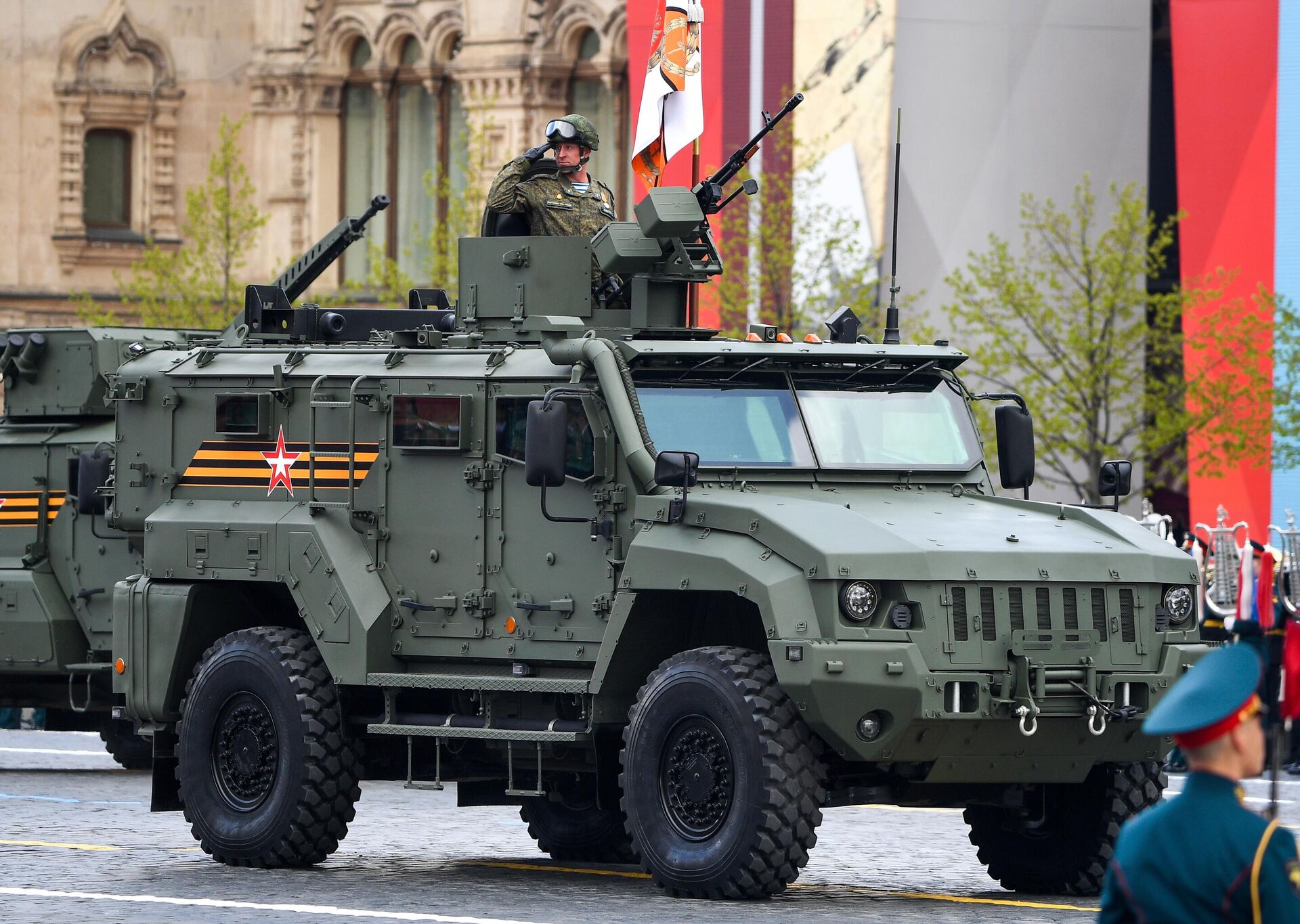 Armored truck Typhoon-K at a military parade in honor of the 77th anniversary of Victory in the Great Patriotic War. - Sputnik Africa, 1920, 20.02.2025