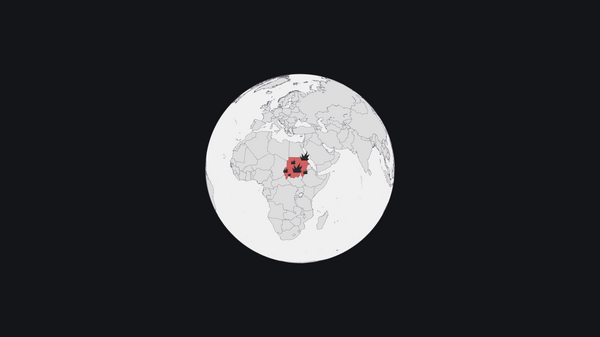 Map of Armed Clashes in Sudan - Sputnik Africa