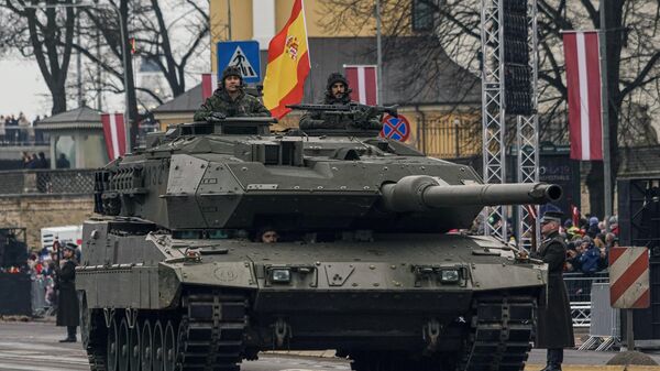 Leopard 2 battle tank  - Sputnik Afrique