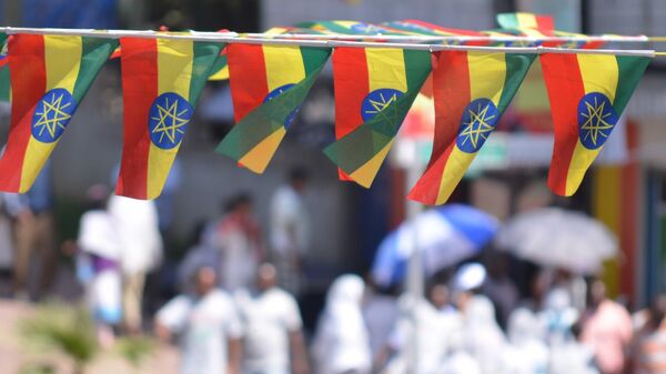 Ethiopian flags - Sputnik Africa