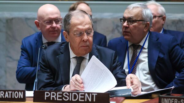 Lavrov au Conseil de Sécurité de l'Onu - Sputnik Afrique