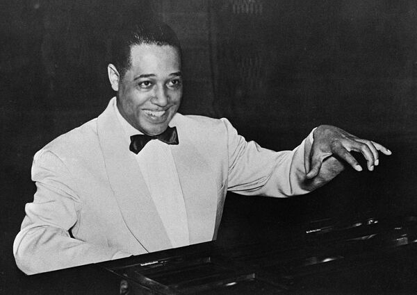 An undated picture of famous American jazz musician, composer, conductor and piano player Duke Ellington. - Sputnik Africa