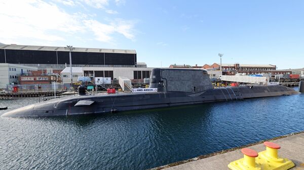 HMS Anson is the fifth Astute-class nuclear-powered fleet submarine of the Royal Navy. - Sputnik Africa