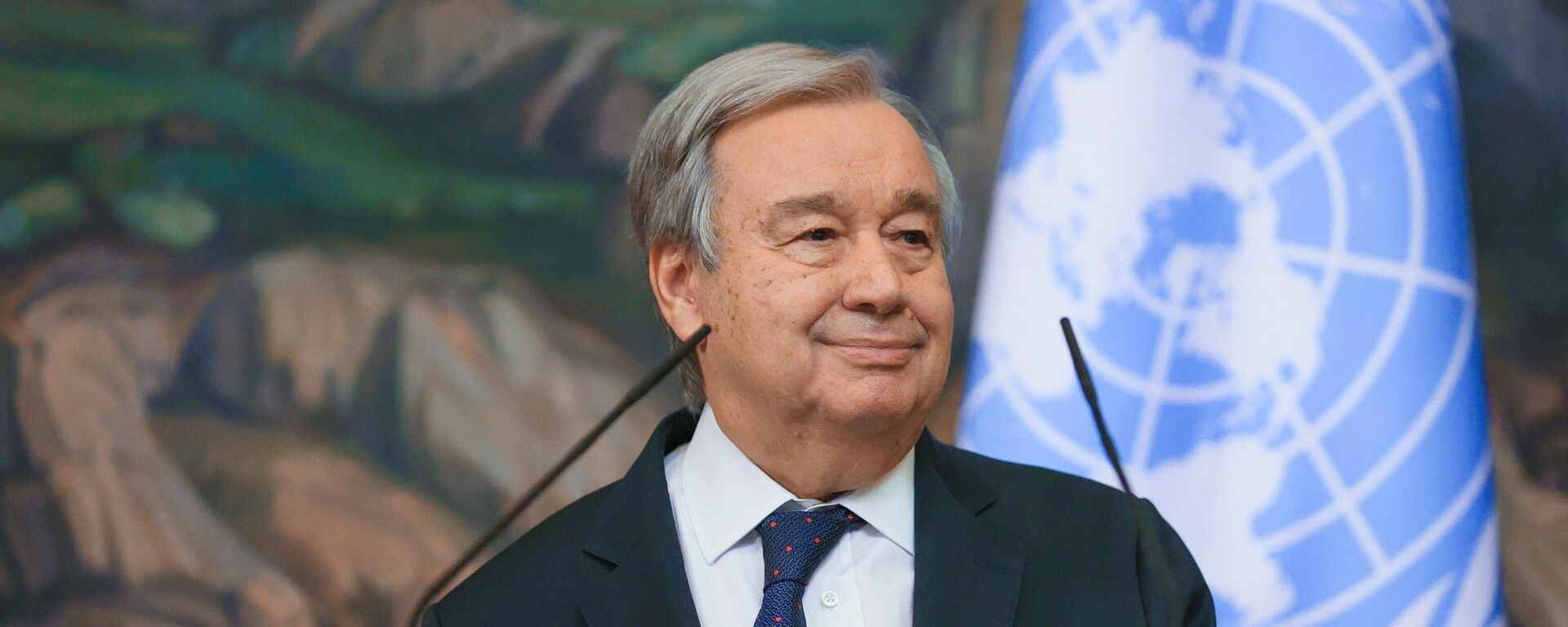 UN Secretary-General António Guterres at a press conference following a meeting in Moscow with Russian Foreign Minister Sergei Lavrov. - Sputnik Africa, 1920, 06.05.2023