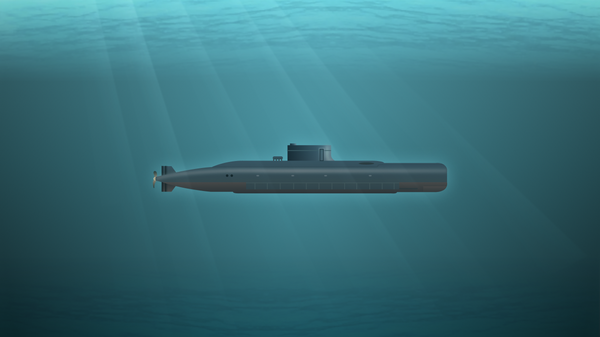 Nouveau sous-marin iranien Fateh - Sputnik Afrique