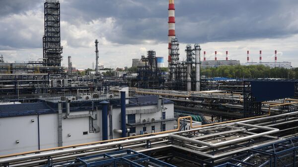 Gazprom Neft Oil Refinery in Moscow, Kapotnya District. - Sputnik Africa