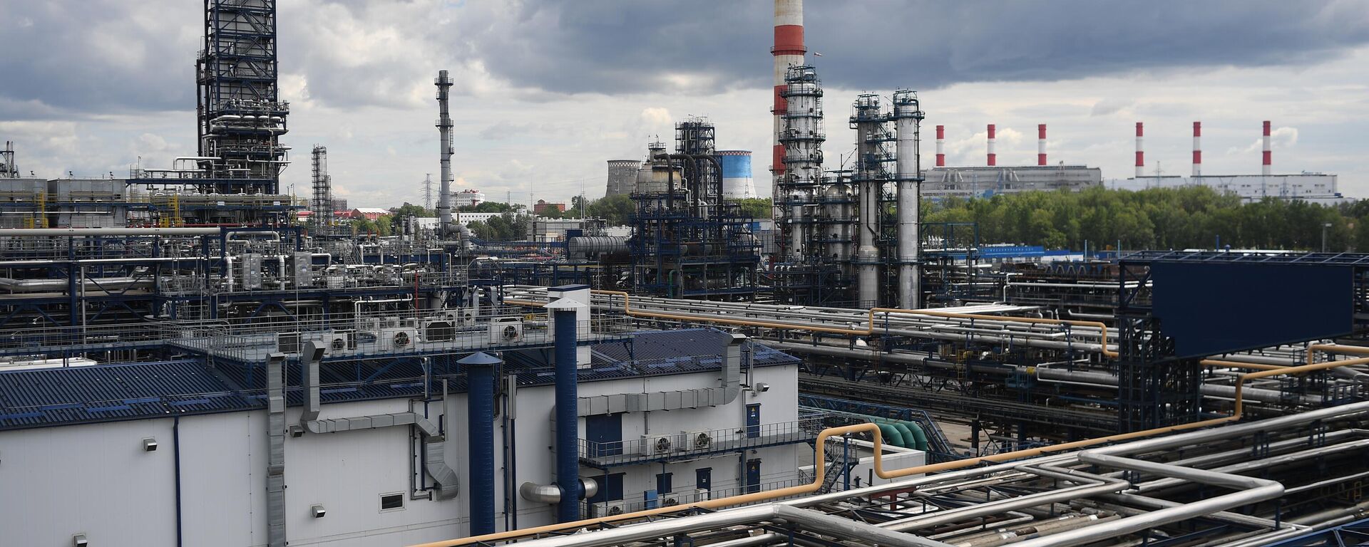 Gazprom Neft Oil Refinery in Moscow, Kapotnya District. - Sputnik Africa, 1920, 27.02.2023