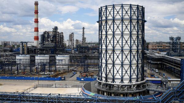 Gazprom Neft Oil Refinery in Moscow.  - Sputnik Africa