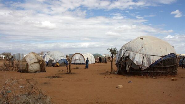 Refugee shelters in the Dadaab camp, Kenya - Sputnik Africa