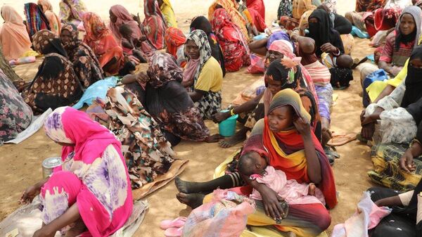 Sudanese refugees in Chad - Sputnik Africa