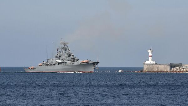 Un navire de la flotte russe de la mer Noire - Sputnik Afrique