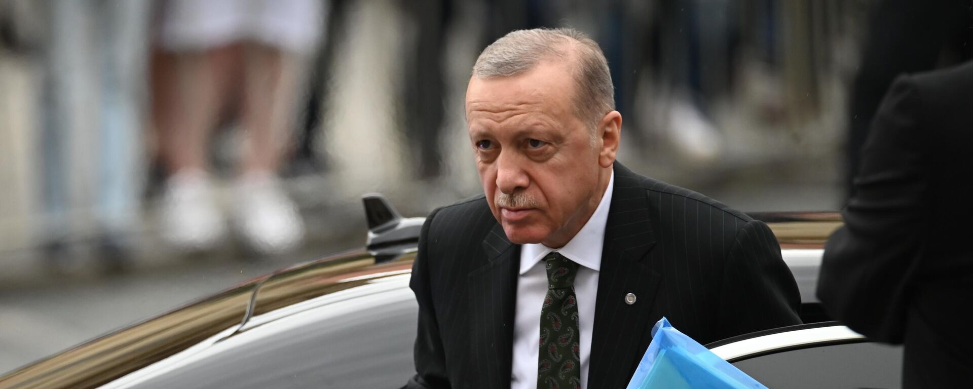 Turkish President Recep Tayyip Erdogan arrives at the European Political Community (EPC) summit in Prague, capital of the Czech Republic, on October 6, 2022.  - Sputnik Africa, 1920, 13.05.2023