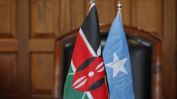 Kenya, Somalia flags - Sputnik Africa