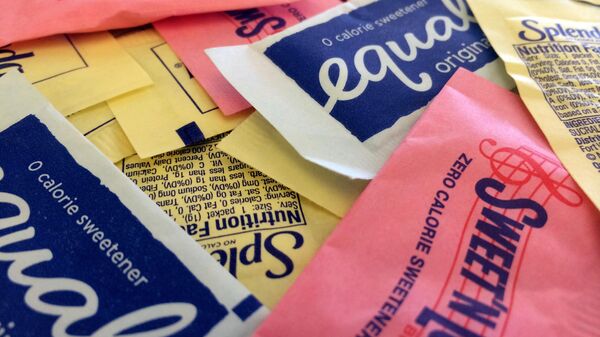 Artificial sweeteners are displayed, on Wednesday, Sept. 17, 2014, in New York.  - Sputnik Africa