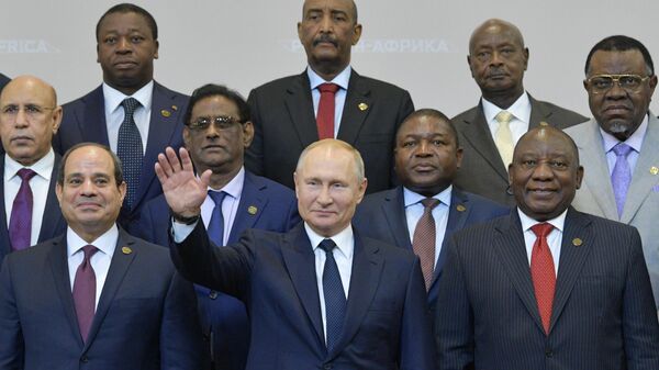 Russia Putin African Leaders - Sputnik Africa