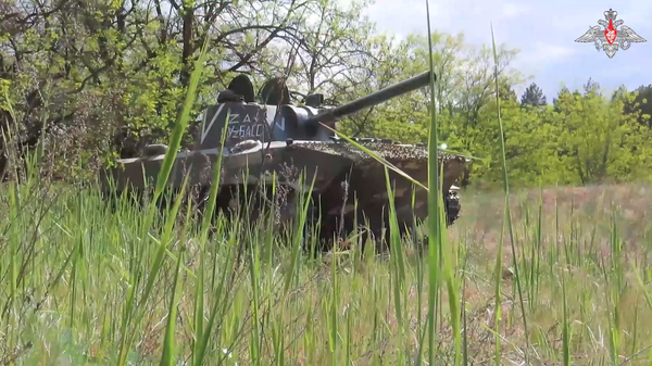 Des mortiers automoteurs 2S9 Nona dans les combats de l’opération spéciale russe - Sputnik Afrique