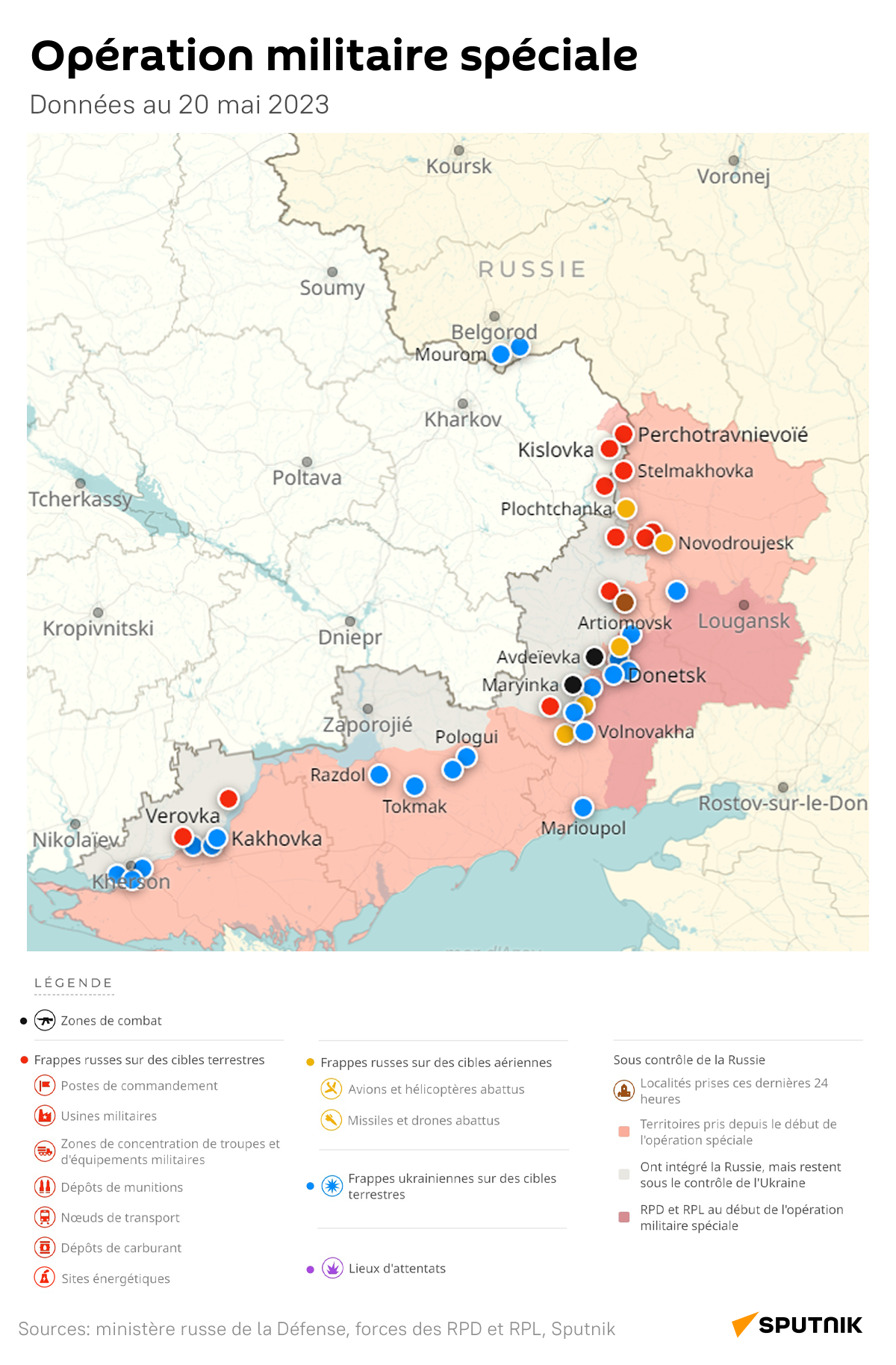 La Défense russe confirme la libération d'Artiomovsk