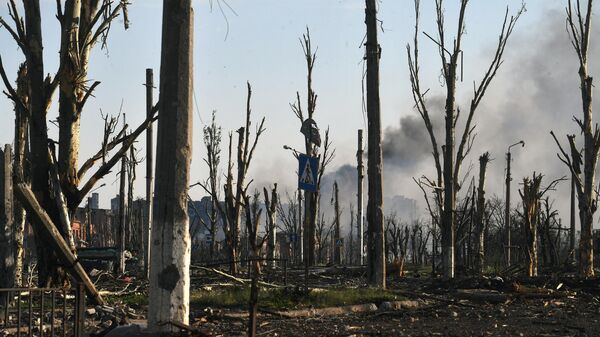 Destruction in Artemovsk (Bakhmut). - Sputnik Africa