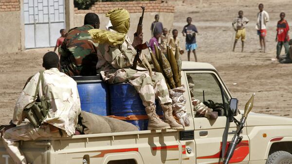 Chadian troops patrol the streets (File) - Sputnik Africa