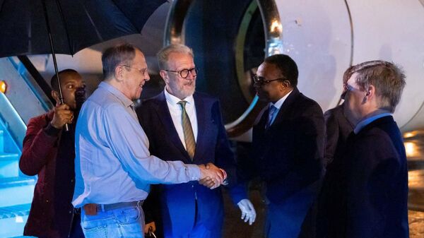 Russian Foreign Minister Sergey Lavrov arrives in Kenya - Sputnik Africa