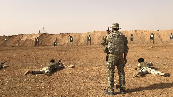 Soldats US à la base Al Tanf - Sputnik Afrique