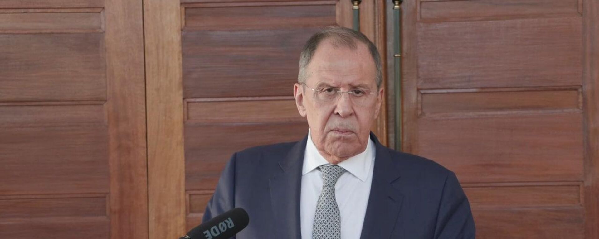 Russian Foreign Minister Sergey Lavrov during a press conference after the meeting with the Burundian president - Sputnik Africa, 1920, 30.05.2023