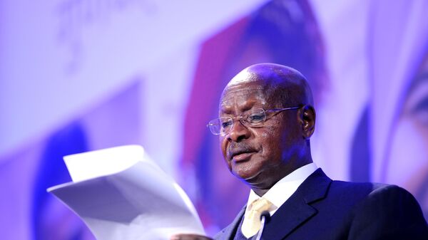 Uganda's President Yoweri Museveni - Sputnik Africa