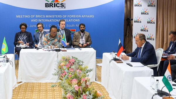 The June BRICS foreign ministers' meeting in Cape Town, South Africa - Sputnik Africa