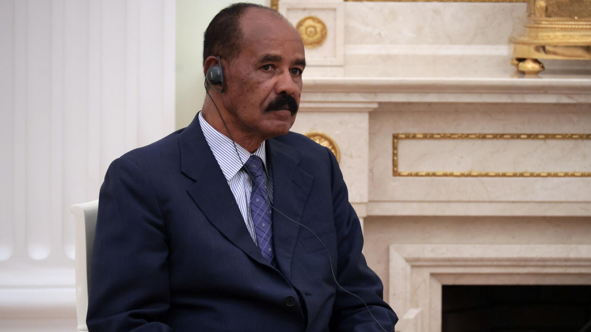 Eritrea's President Isaias Afwerki attends a meeting with Russia's President Vladimir Putin, in Moscow, Russia, on 31.05.2023. - Sputnik Africa, 1920, 03.06.2023