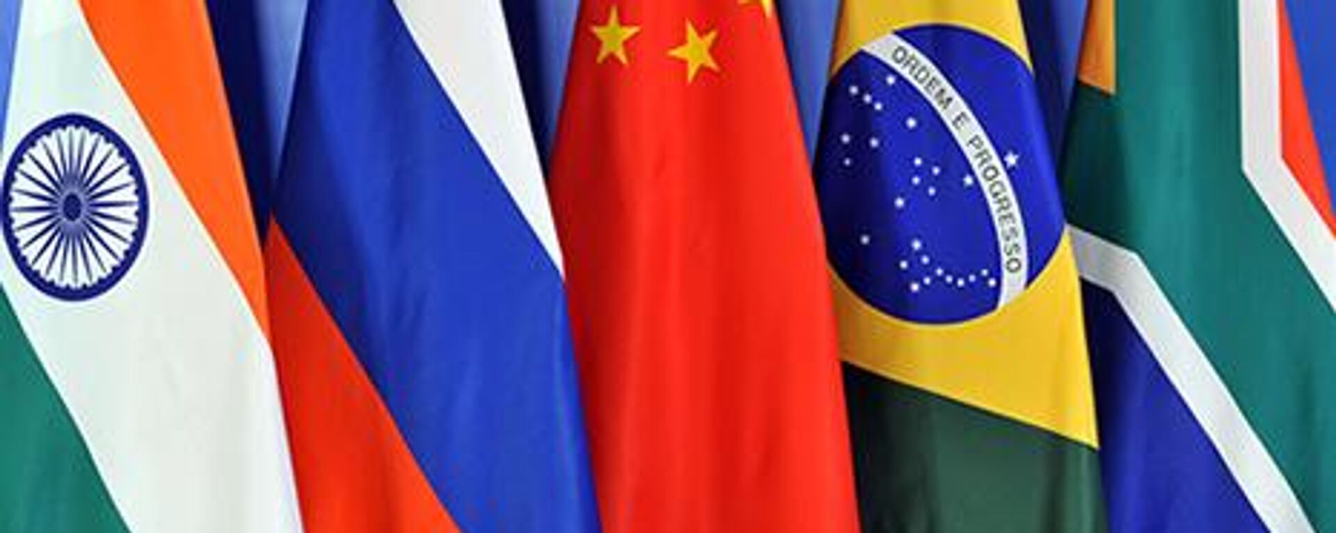 BRICS (Brazil, Russia, India, China, South Africa) countries' flags - Sputnik Africa, 1920, 14.08.2023
