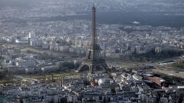 An aerial view taken on January 11, 2015 shows the Eiffel Tower in Paris - Sputnik Africa