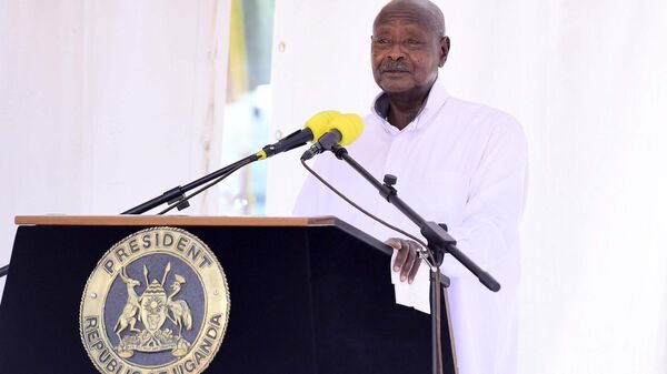 Ugandan President Yoweri Museveni - Sputnik Africa