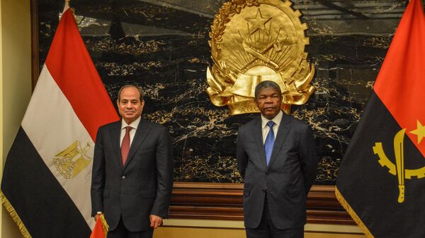 Angola President Joao Lourenco and Egyptian President Abdel Fattah el-Sisi - Sputnik Africa