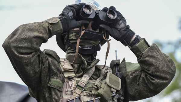 A Russian serviceman taking part in Moscow's special military operation in Ukraine. File photo - Sputnik Africa