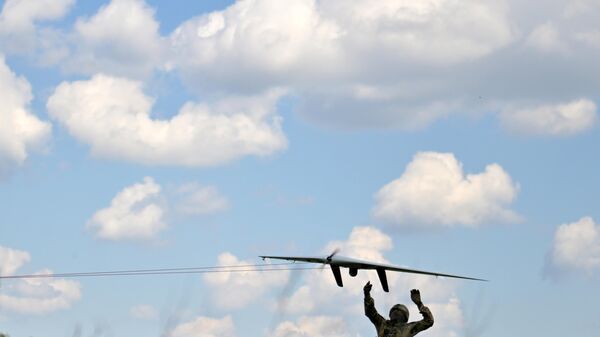 Un drone (image d'illustration) - Sputnik Afrique